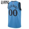 Dres Los Angeles Clippers Prilagođeni Nike 2024-25 City Edition Plava Swingman - Dječji
